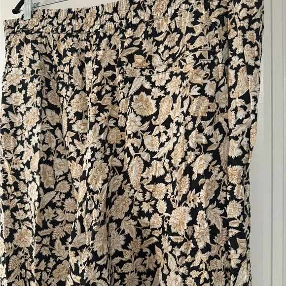 Old navy - wide leg elastic waist cinch cropped pants - size 2x plus - Picture 5 of 5